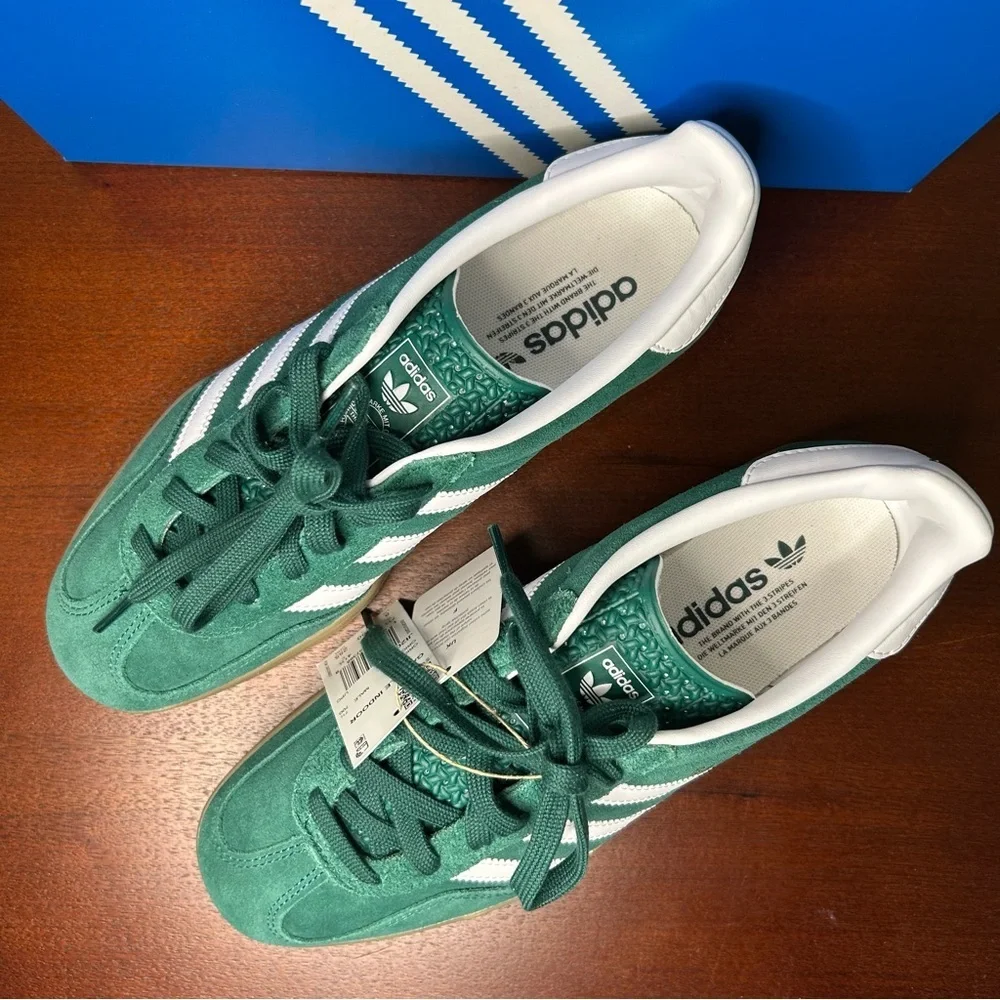 adidas Gazelle Indoor Collegiate Green Gum (8M / 9W) - Picture 12 of 14